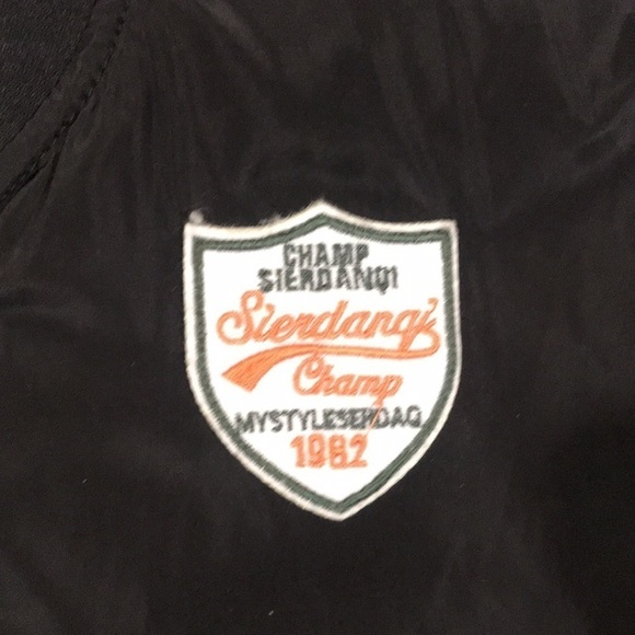 NYJK52 BOMBER JACKET W/PATCHES size L - Picture 7 of 15